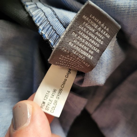 Bonobos Mens Slim Straight Chino Gray Grey Pants Size 31 by 30 Preppy Casual - Picture 7 of 11